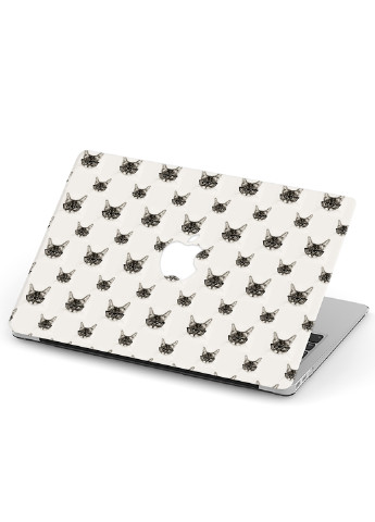 Чохол пластиковий для Apple MacBook Air 13 A1466 / A1369 Паттерн з котами (Cat Pattern) (6351-2447) MobiPrint (218857803)