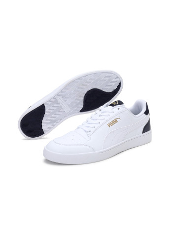 Белые всесезонные кеды shuffle trainers Puma