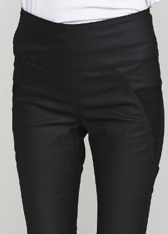 Черные кэжуал демисезонные зауженные брюки Ichi