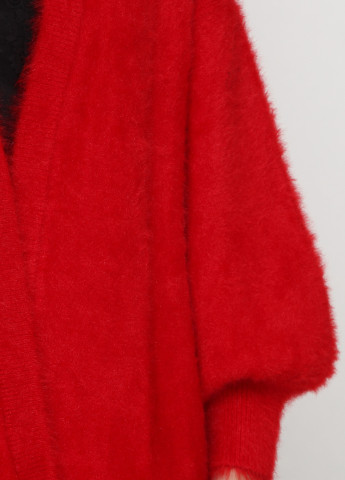 Красный зимний кардиган H&M