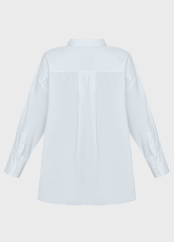 Белая классическая рубашка однотонная Tommy Hilfiger