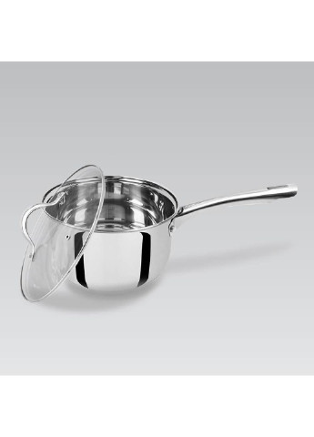 Ківш зі скляною кришкою MR-3519-16S 16 см 1.8 л Maestro (253612744)