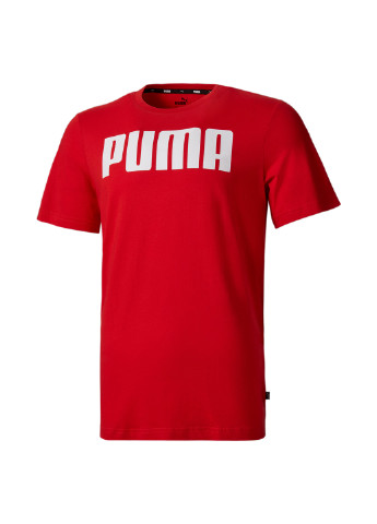Червона демісезонна футболка essentials men’s tee Puma