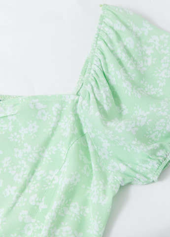 Светло-зеленая летняя блуза LC Waikiki