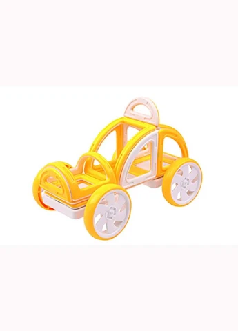Конструктор Magformers Мой первый желтый автомобиль 14 элементов (207383182)