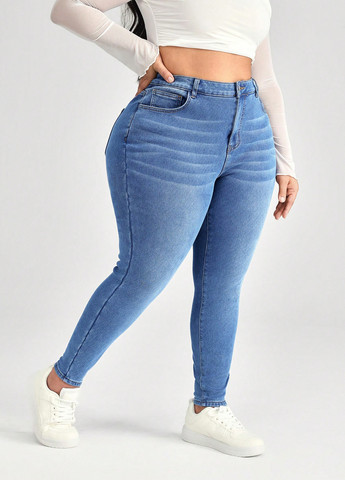 Джинси SHEIN - (342381966)