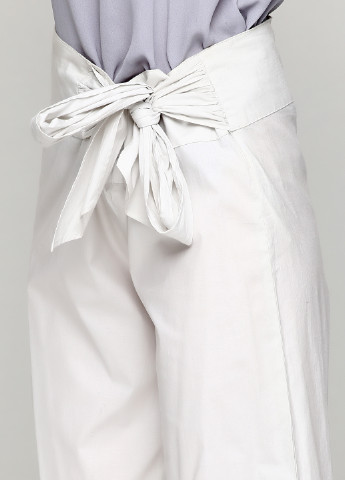 Светло-серые кэжуал летние брюки Kookai