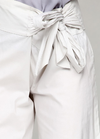 Светло-серые кэжуал летние брюки Kookai
