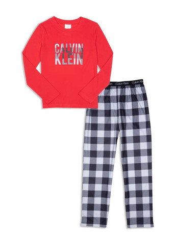 Комбинированная всесезон пижама (лонгслив, брюки) лонгслив + брюки Calvin Klein