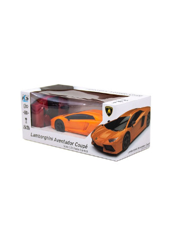 Радиоуправляемая игрушка Lamborghini Aventador LP 700-4 (1:24, 2.4Ghz, оранжевый) (124GLBO) KS Drive (254068166)