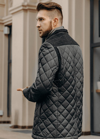 Черная демисезонная куртка куртка-пиджак Sun's House