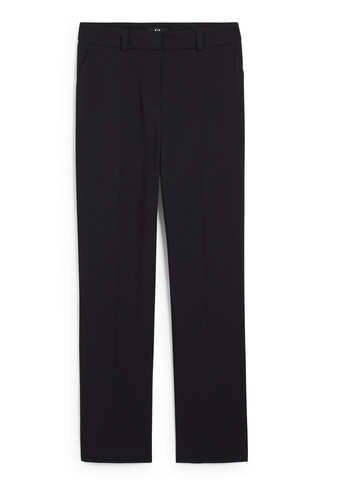 Черные кэжуал, классические демисезонные классические брюки C&A