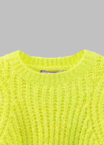 Салатовий зимовий светр myMO