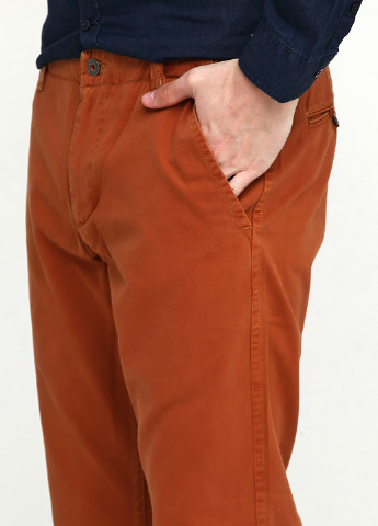 Рыжие кэжуал демисезонные со средней талией брюки Dockers by LEVI'S