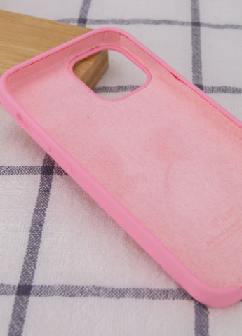 Чехол Silicone Case (AA) для Apple iPhone 12 Pro Max (6.7') Розовый / Light pink (is_00000040208_56) Epik (229725148)