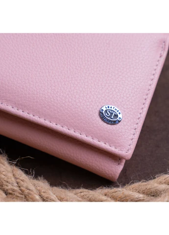Жіночий шкіряний гаманець 14х8,5х2,5 см st leather (229460897)