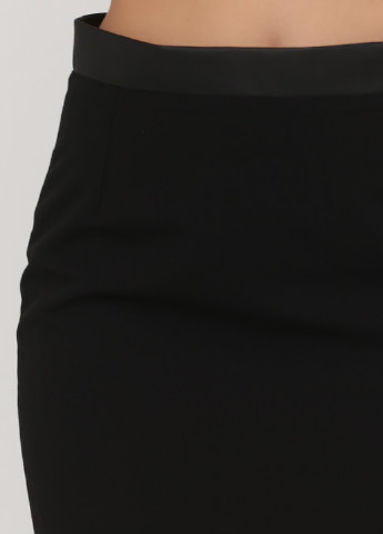 Черная офисная однотонная юбка Nife карандаш