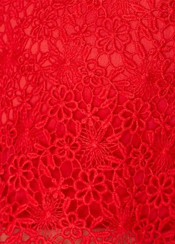 Красное кэжуал платье футляр KOTON однотонное