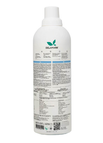 Жидкое концентрированное бесфосфатное средство для стирки White 1 л (4820152330192) DeLaMark (254894879)