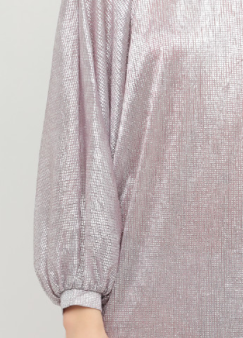 Світло-рожева коктейльна сукня оверсайз Asos з геометричним візерунком