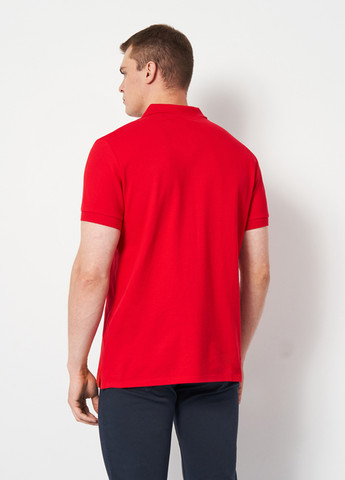 Красная футболка-поло для мужчин Sol's однотонная