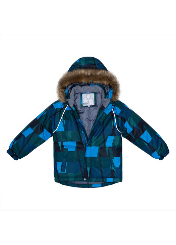 Бирюзовый зимний комплект зимний (куртка + полукомбинезон) winter Huppa