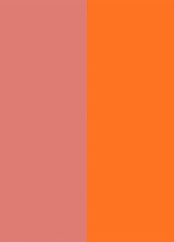 Оранжевые купальные трусики-плавки с геометрическим узором Pimkie