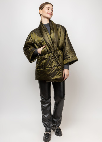 Оливковая (хаки) демисезонная куртка O`zona milano