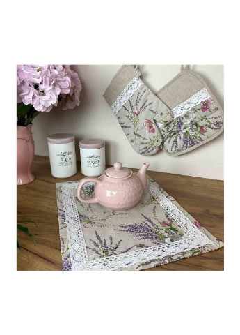 Салфетка на стол Grosso с кружевом 35х45 см (17551) Прованс (254010102)