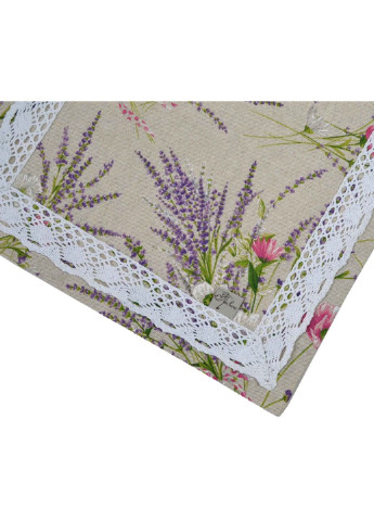 Салфетка на стол Grosso с кружевом 35х45 см (17551) Прованс (254010102)