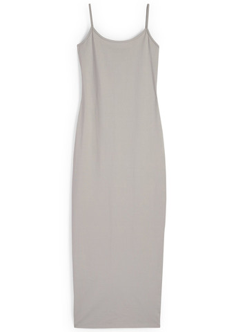 Сіра кежуал сукня сукня-майка C&A однотонна