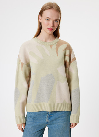 Оливковый демисезонный джемпер джемпер KOTON