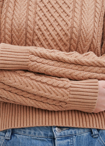 Темно-бежевий демісезонний джемпер джемпер J.Crew