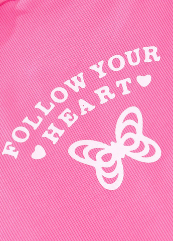 Рожевий літній комплект (топ, штани) SHEIN