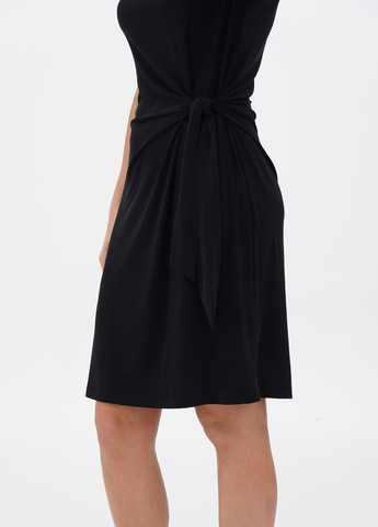 Чорна кежуал сукня DKNY однотонна
