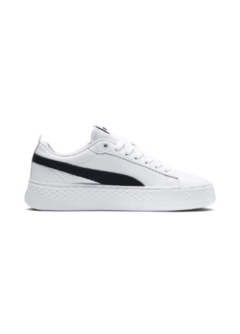 Белые кеды Puma Smash Platform L
