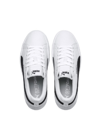 Белые кеды Puma Smash Platform L