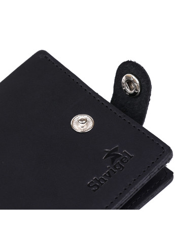 Мужское кожаное портмоне 11х9х1 см Shvigel (253491000)