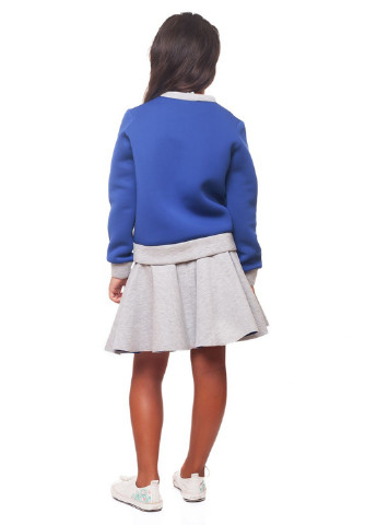 Серая кэжуал однотонная юбка Kids Couture со средней талией