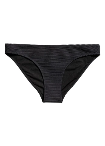 Черные купальные трусики-плавки однотонные H&M