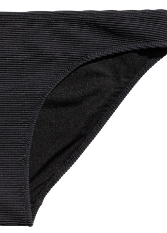 Черные купальные трусики-плавки однотонные H&M