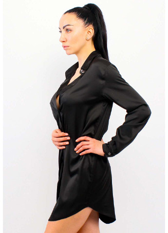 Черное кэжуал платье Ghazel