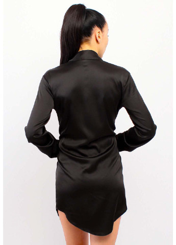 Черное кэжуал платье Ghazel
