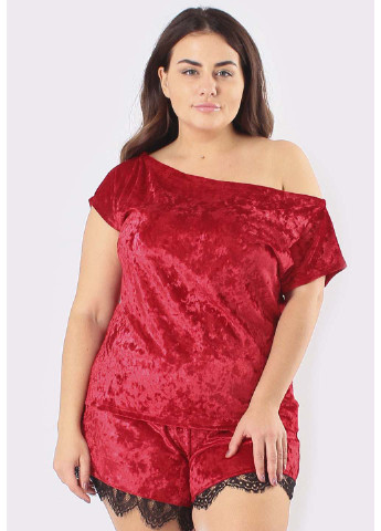 Красная всесезон пижама Ghazel