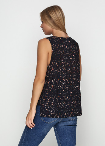 Тёмно-синяя блуза Selected