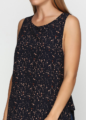 Тёмно-синяя блуза Selected