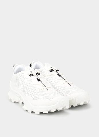 Белые демисезонные кроссовки Ecco