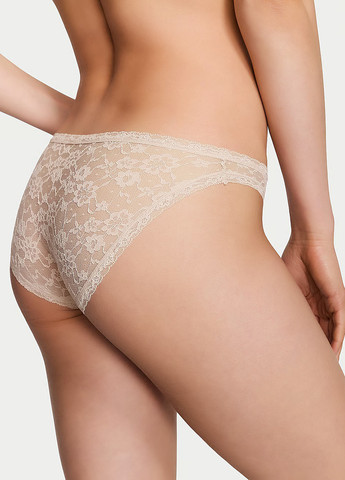 Бежевий демісезонний комплект (бюстгальтер, трусики) Victoria's Secret