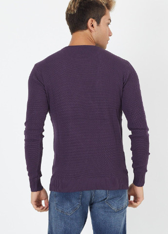 Фиолетовый демисезонный свитер 6500 xl (52) фиолетовый (2000903549932) Figo