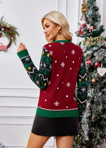 Зелений демісезонний джемпер джемпер SHEIN